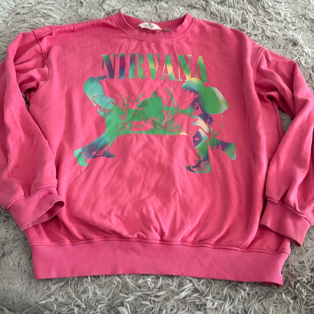 Nirvana pink sweater H&M , size 16-18